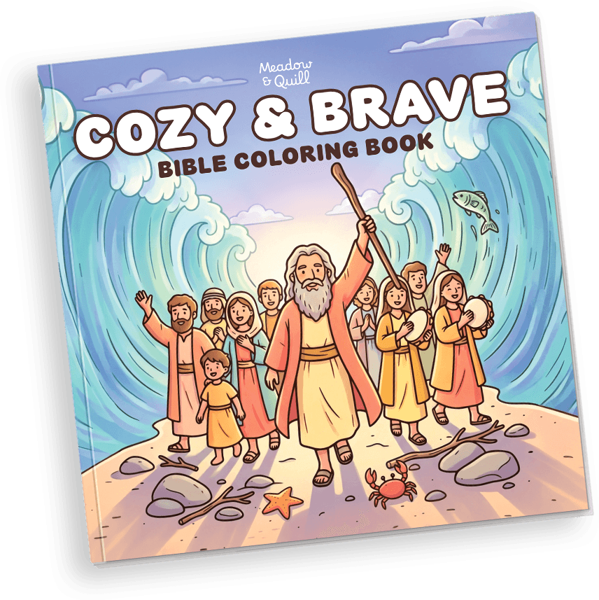 Cozy & Brave Bible Coloring Book